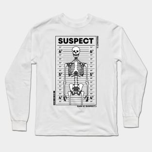 Suspect Skeleton #1 Long Sleeve T-Shirt